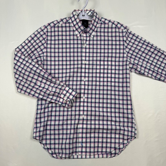 TAILORBYRD COLLECTION Other - Tailorbyrd Men's Plaid Button Down Shirt Size Small Long Sleeve Casual Red Blue